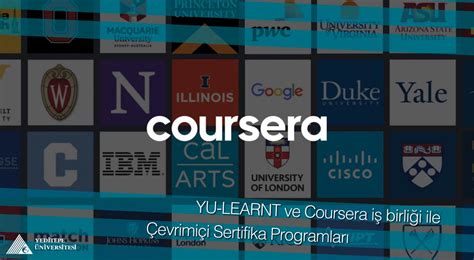 Coursera Sertifika Programları